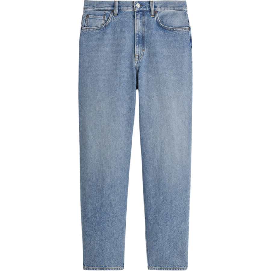 COS Jeans Women's Light Blue Moderate Tapered Pants