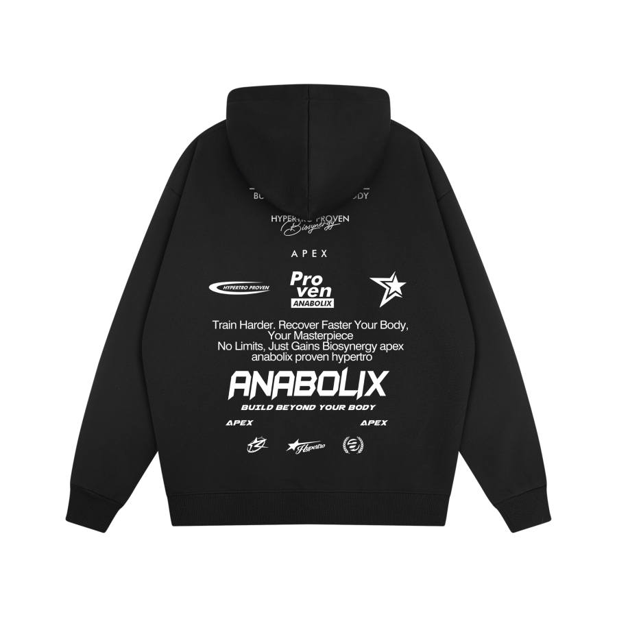 MUSCLETECH Sweatshirts Unisex Hooded Moderate Heavyweight