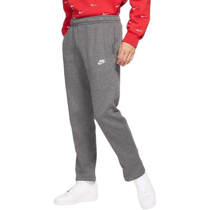 Nike Nike Clothing Knitted Sweatpants Men's Heather Gray Moderate Tapered Pants