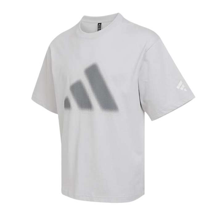 Adidas Adidas FOS T Shirts Men's Gray Crew Neck Moderate