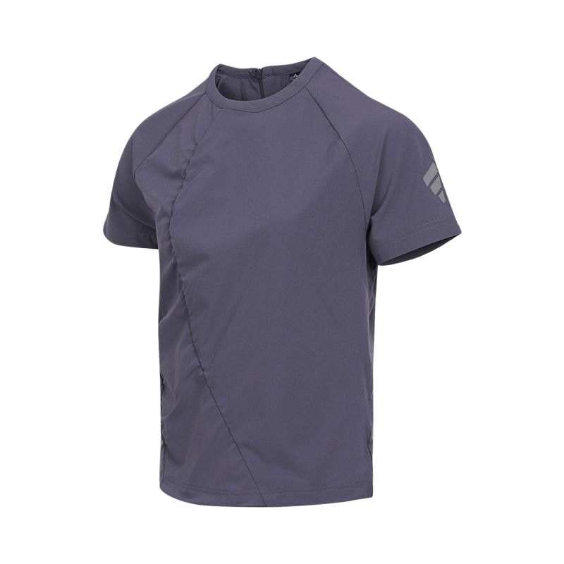 Adidas Adidas FOS T Shirts Women's Dark Gray Crew Neck Moderate