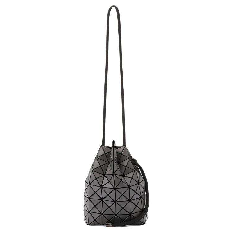 ISSEY MIYAKE Polyvinyl Chloride Resin Crossbody Bag, Shoulder Bag Women's Charcoal
