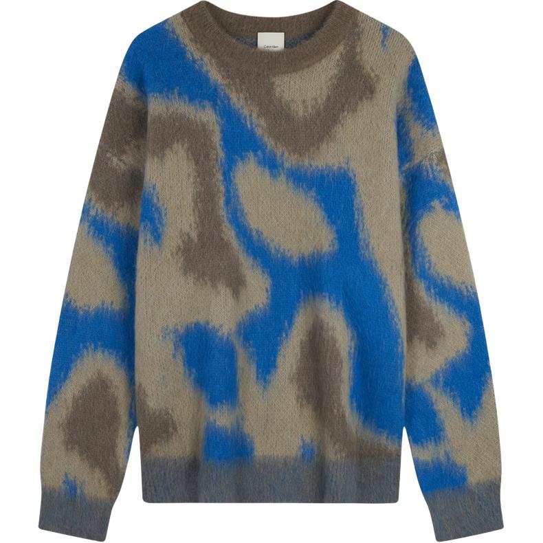 Calvin Klein Calvin Klein patterned crew-neck sweater