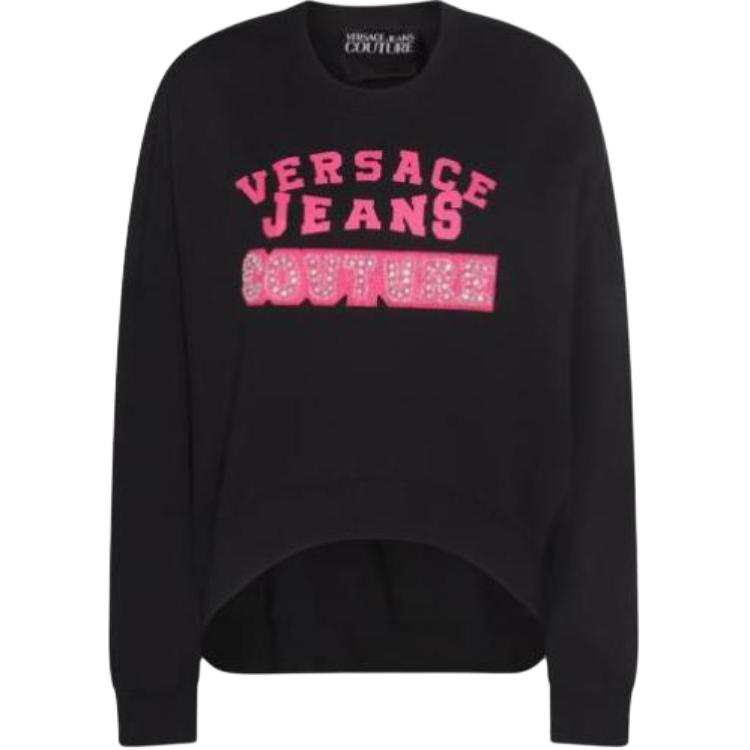 VERSACE JEANS COUTURE Embellished Crewneck Sweatshirt