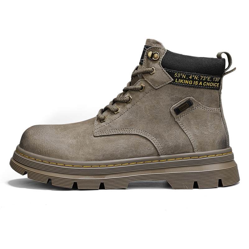 KLAOSD KLAOSD Combat Boots Men's Khaki, Brown