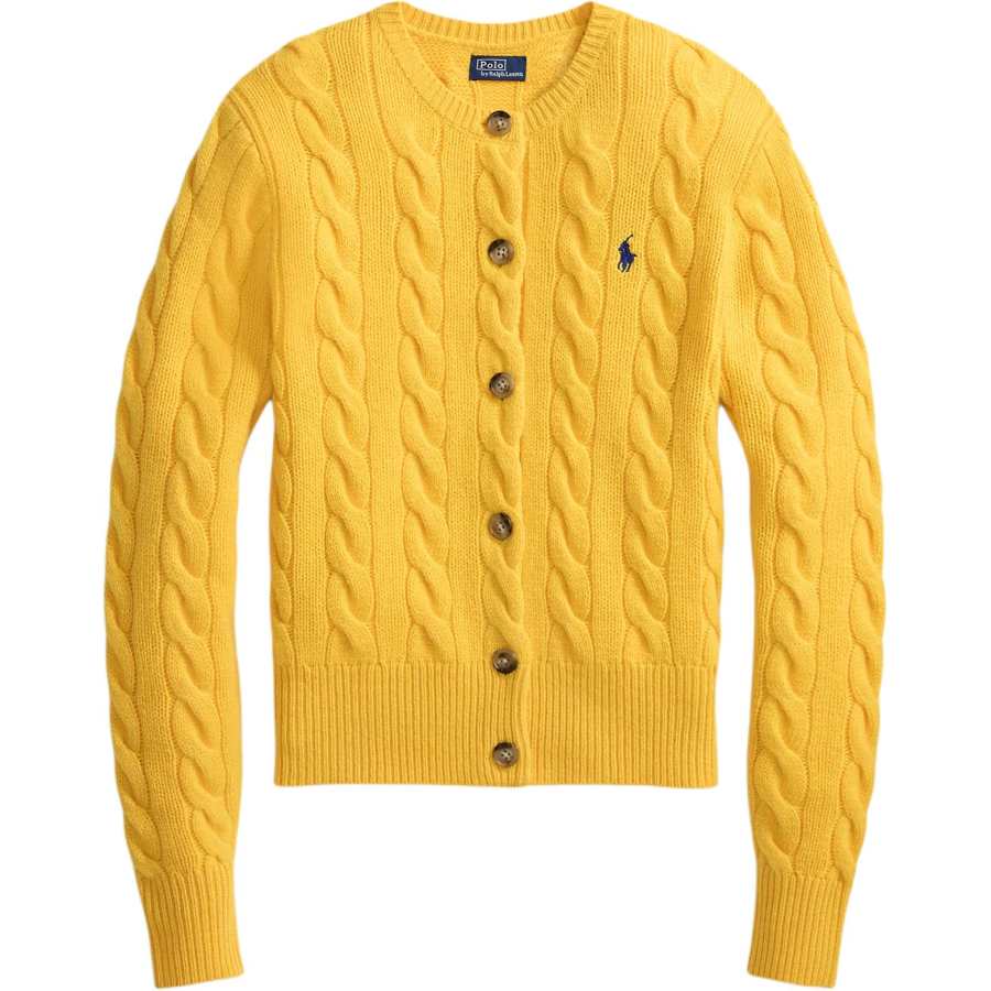 Polo Ralph Lauren Logo Embroidered Crewneck Cardigan