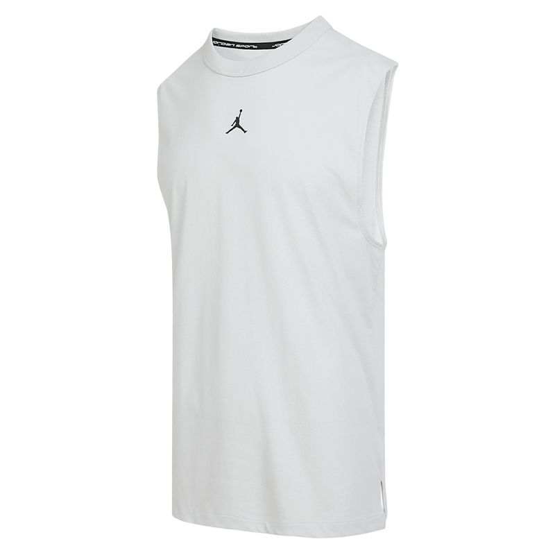 Jordan Jordan As M J Tank Tops Men's Gray White Crew Neck Moderate Other