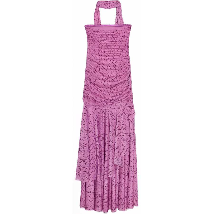 ZARA Sleeveless Dresses Women's Pink Moderate Long