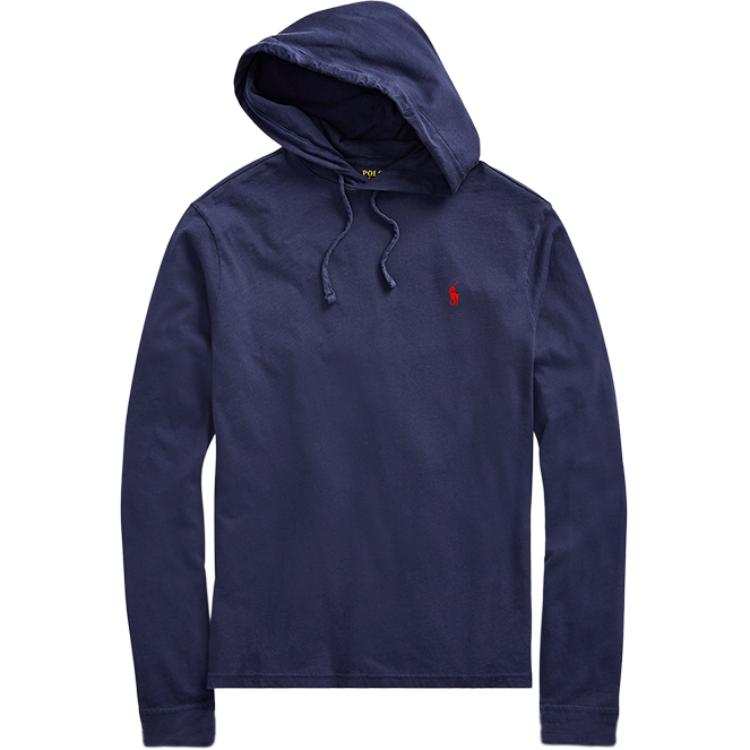 Polo Ralph Lauren Long Sleeve Cotton Hooded T shirt