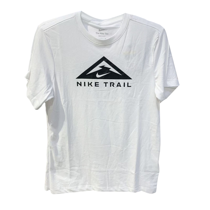 Nike Nike Dri Fit T Shirts Men's White Crew Neck Moderate