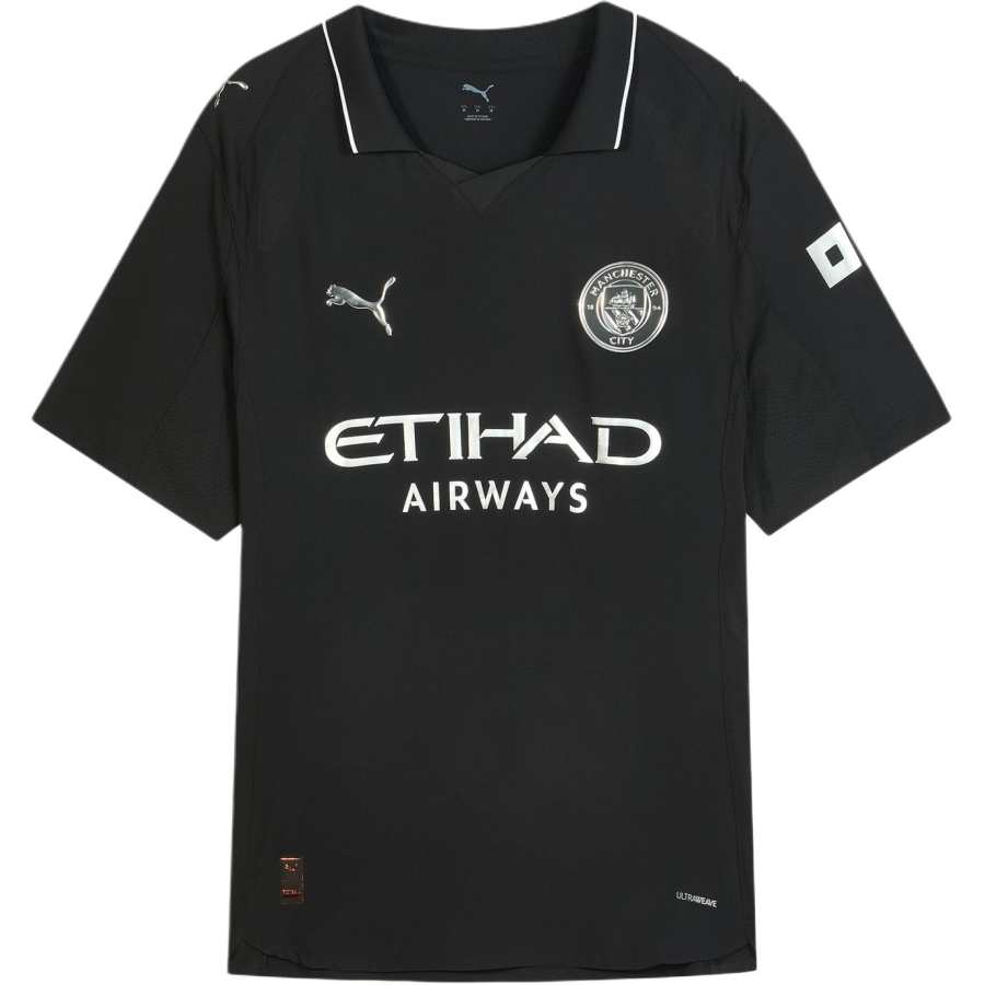 PUMA Manchester City SS25 MCFC AWAY JERSEY AUTHENTIC Soccer Jersey Player Edition Men's