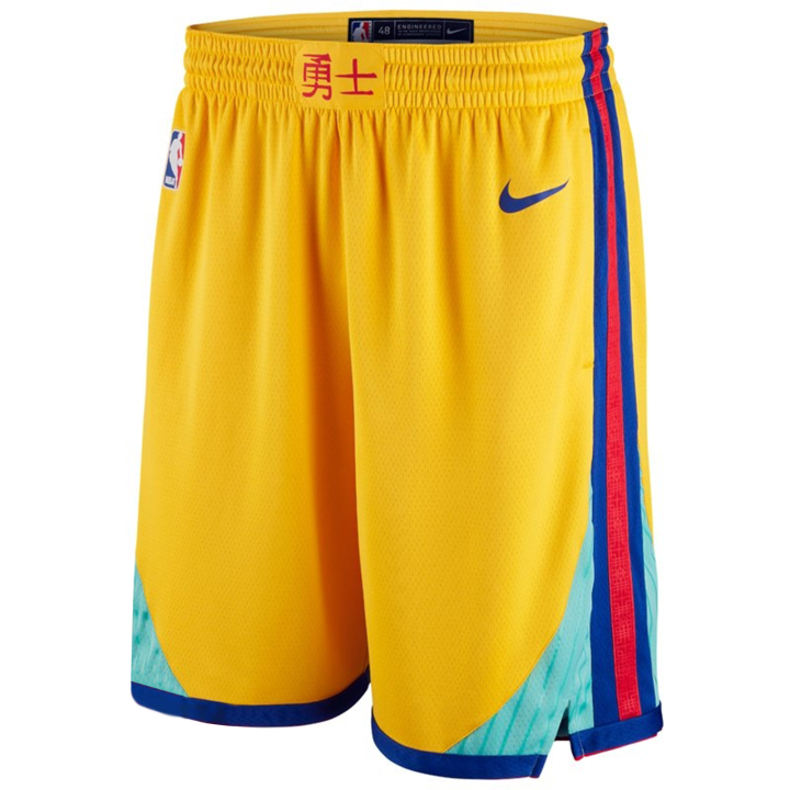 Nike Nike heritage golden state warriors shorts