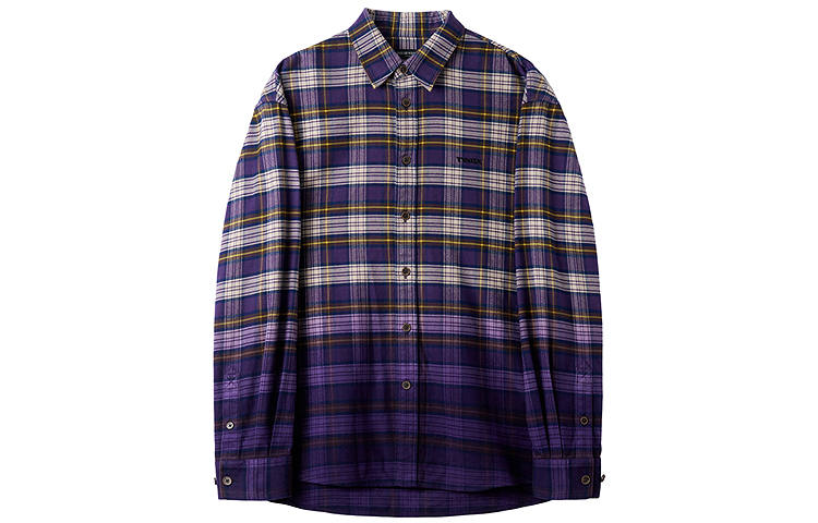Teenie Weenie Men Shirts Unisex Color Blocking Lapel Thickened Other