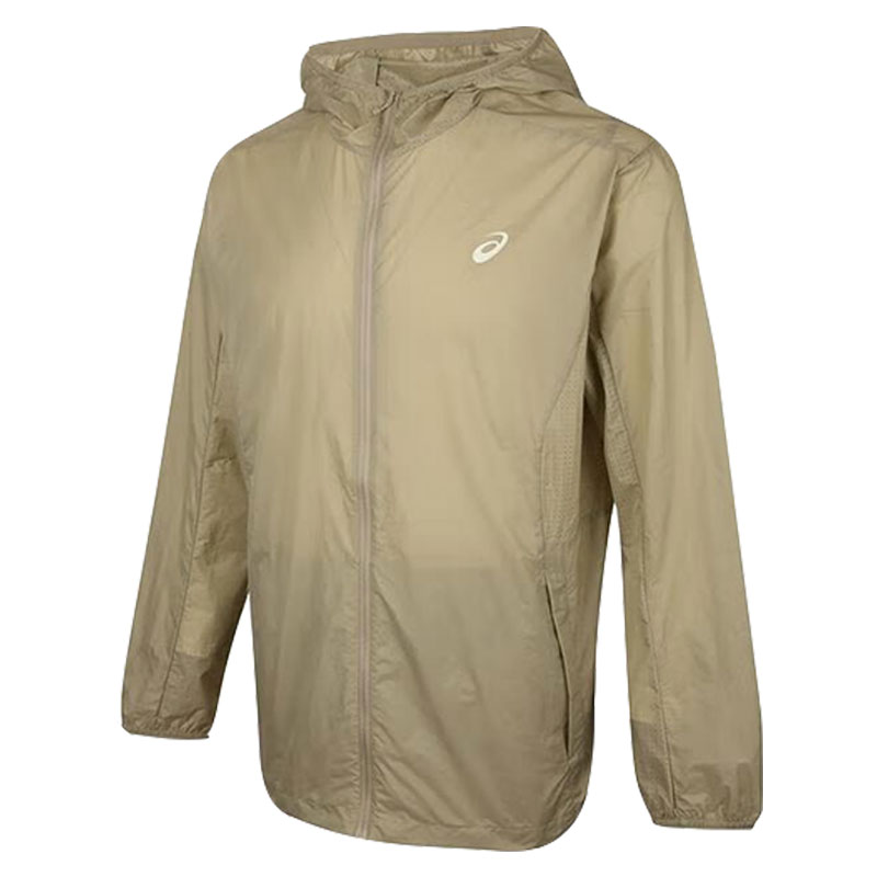 ASICS ASICS Jackets Men's Khaki Hooded Moderate Other