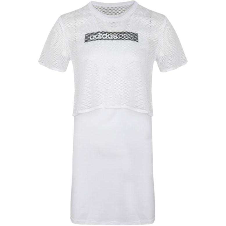 Adidas Neo Short Sleeved Dress Women's White