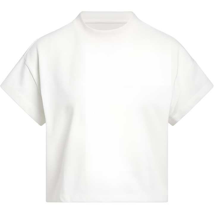 Adidas Adidas Drop Shoulder Sleeve T Shirt Women's White