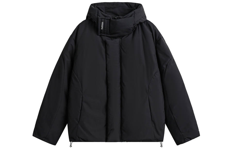 BEETLE TOWN Down Jackets Unisex Hooded Non Detachable Thickened