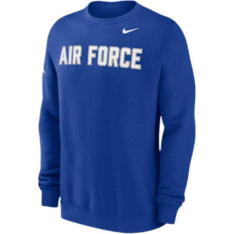 Nike Nike Air Force Club Fleece Men's Nike College Crew-Neck Sweatshirt