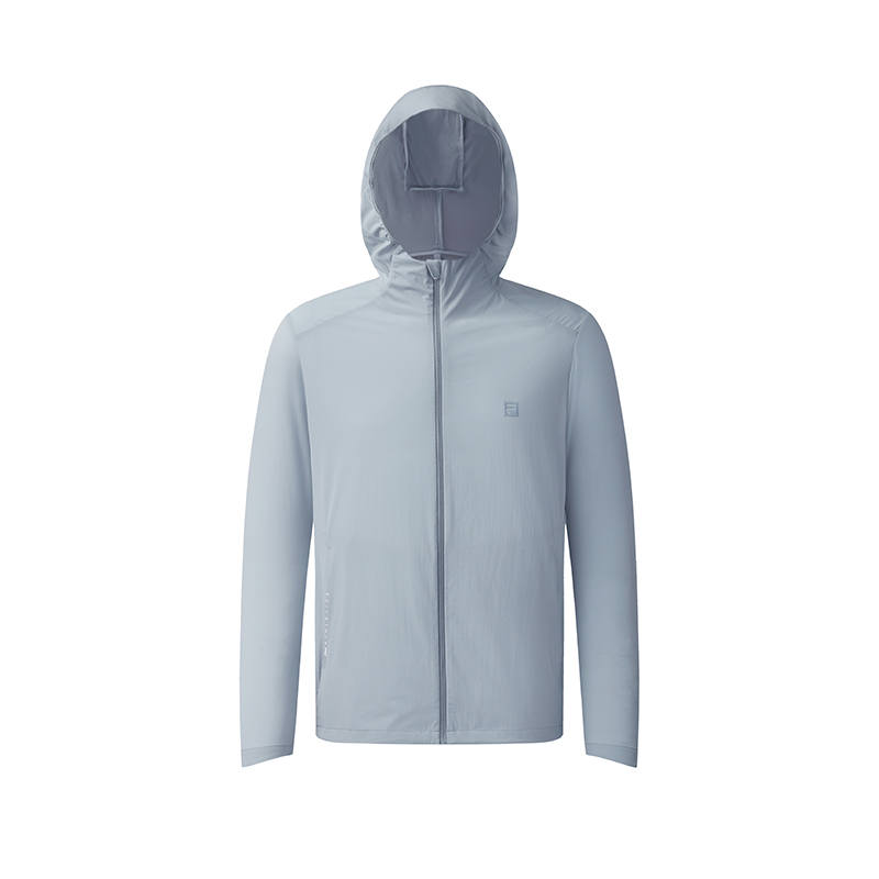 FILA Fitness Jackets Men's New Zealand Blue Hooded Moderate Other