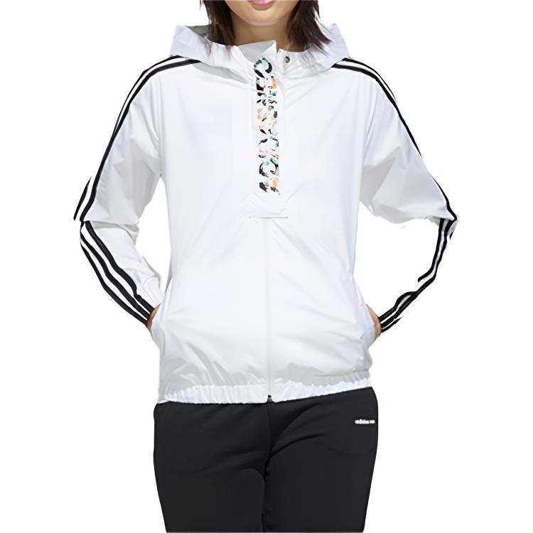 Adidas Neo W Faves Wb Jackets & Coats Unisex White