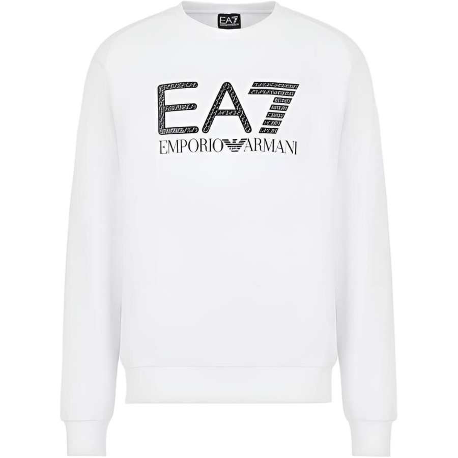 EMPORIO ARMANI EA7 SS22 Sweatshirt Men's White