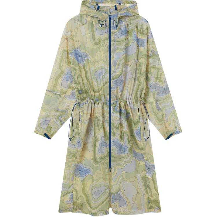 LACOSTE Lacoste printed coat
