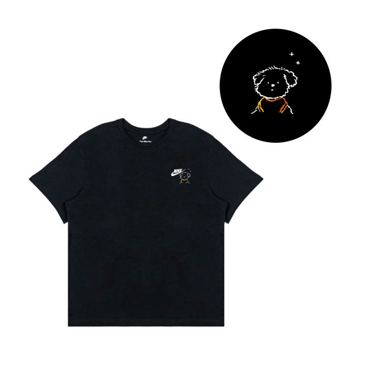 Nike Nike T Shirts Men's Black Crew Neck Moderate