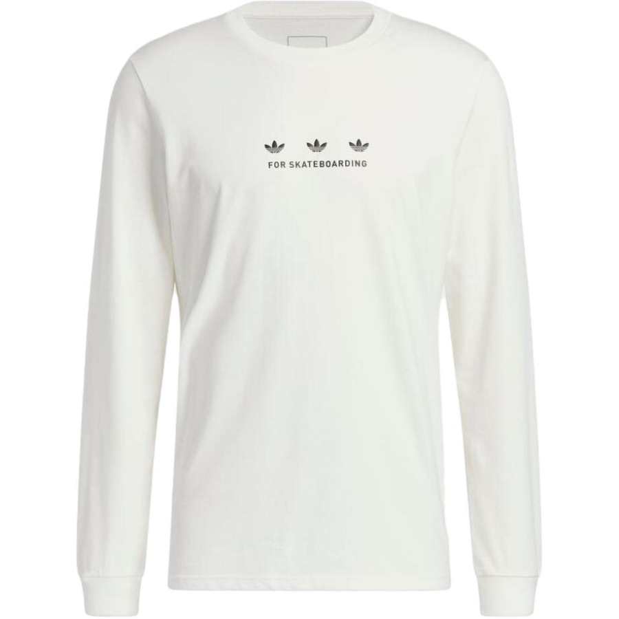 Adidas Adidas T Shirts Women's White Crew Neck Moderate Straight Fit