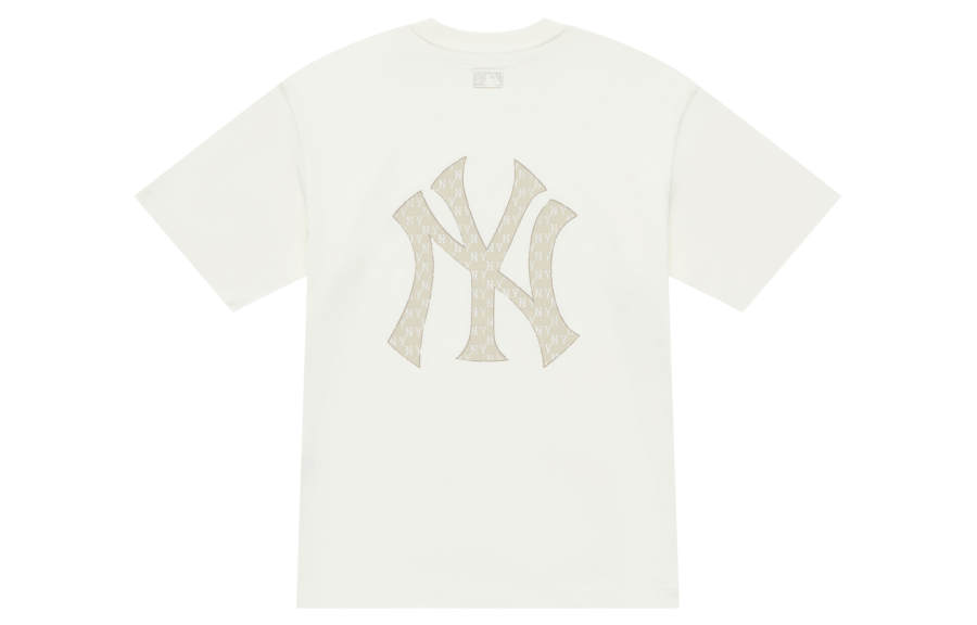 MLB MONOGRAM New York Yankees FW25 T Shirt Unisex White