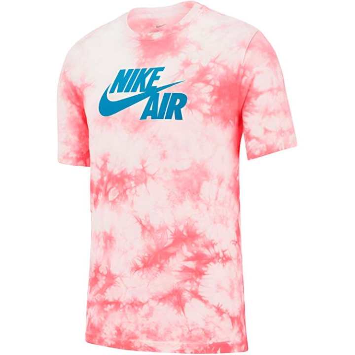 Nike Nike T Shirts Men's Pink Crew Neck Moderate Straight Fit