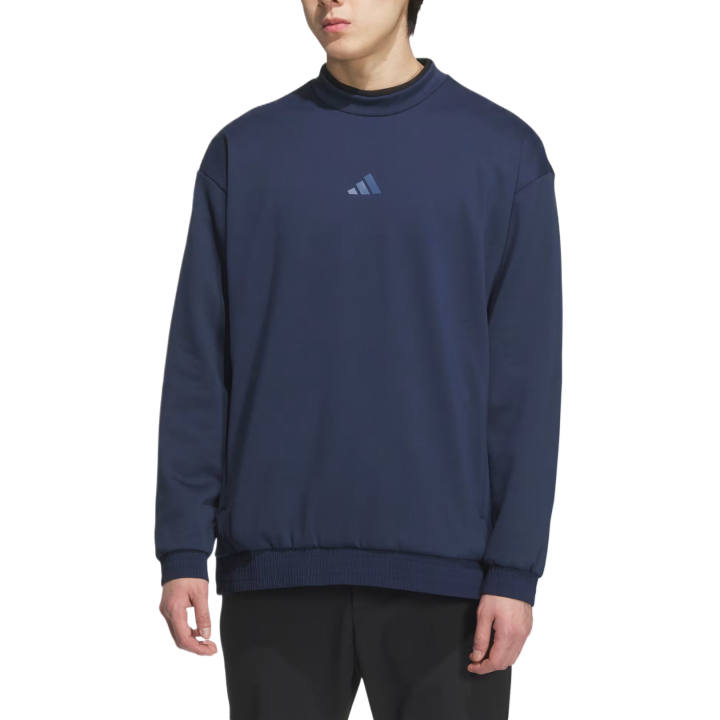 Adidas Adidas Golf Clothing Men's Dark Blue Crew Neck Moderate