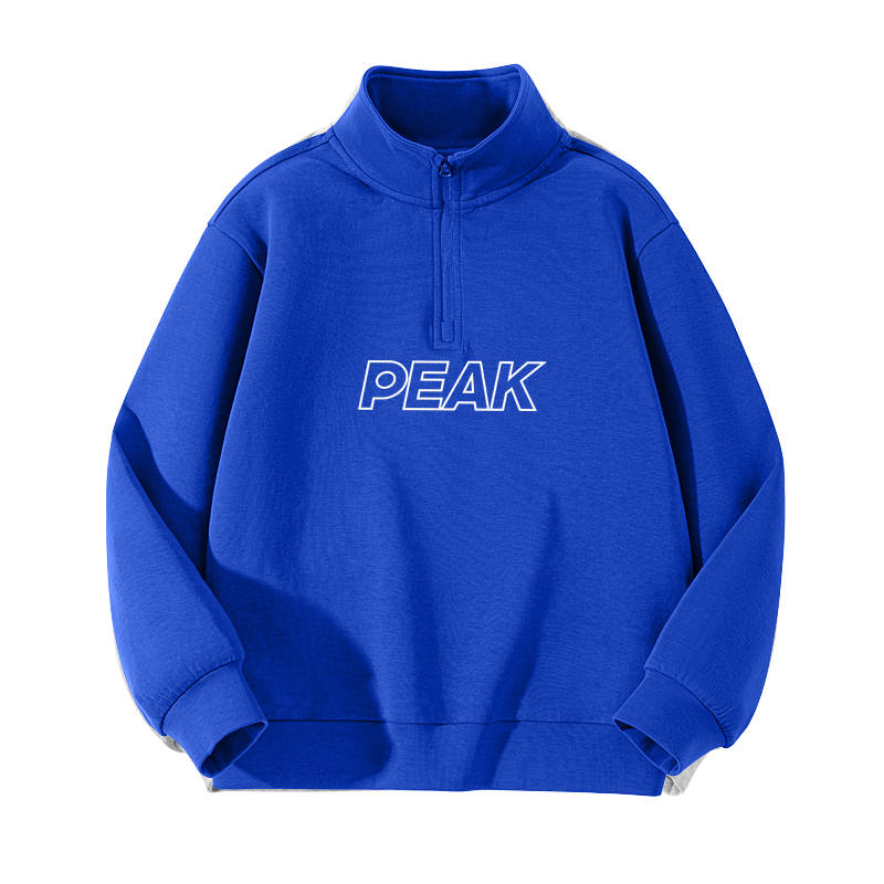 PEAK PEAK Kids Sweatshirts Half Open Collar Moderate
