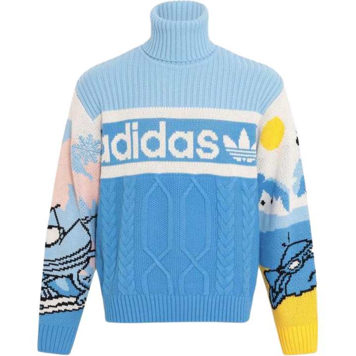 Adidas Adidas Sweater Japan Version Unisex Light Blue