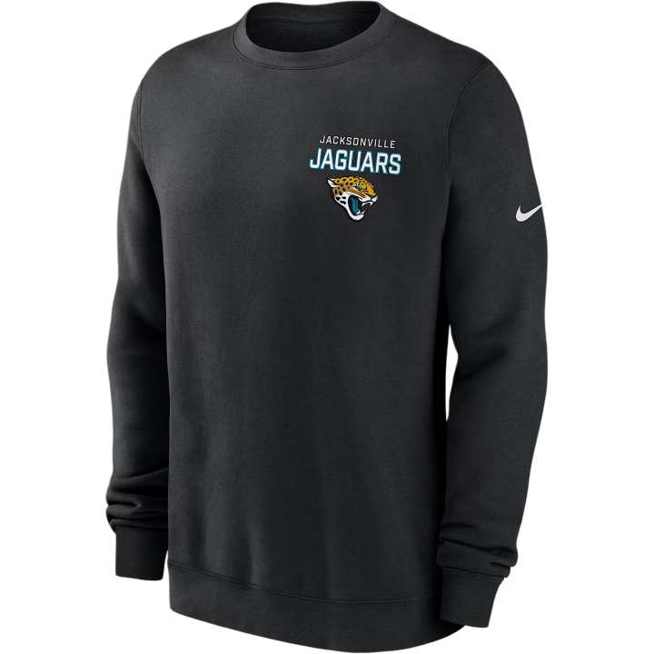 Nike Nike Jacksonville Jaguars Draw Block Club Men's Nike Nfl Pullover Crew
