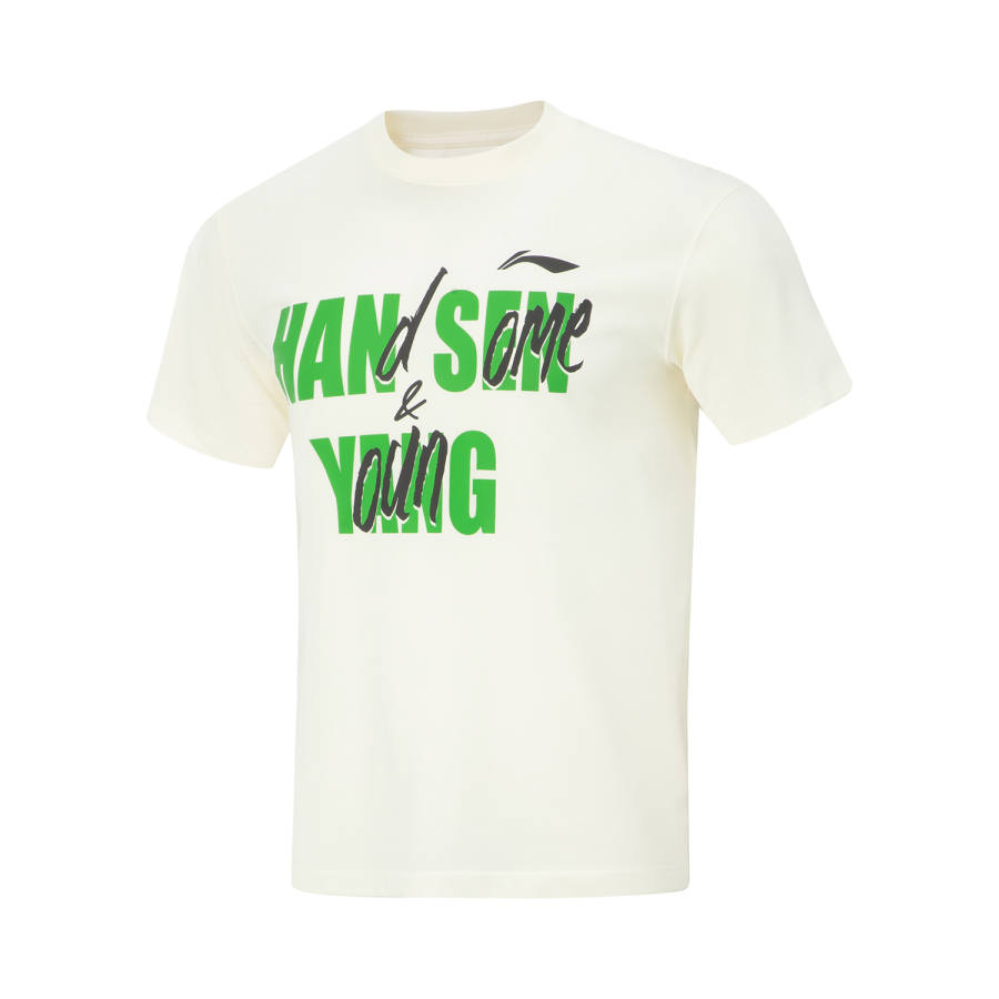 Li-Ning Li Ning Basketball Collection T Shirt Men's Beige