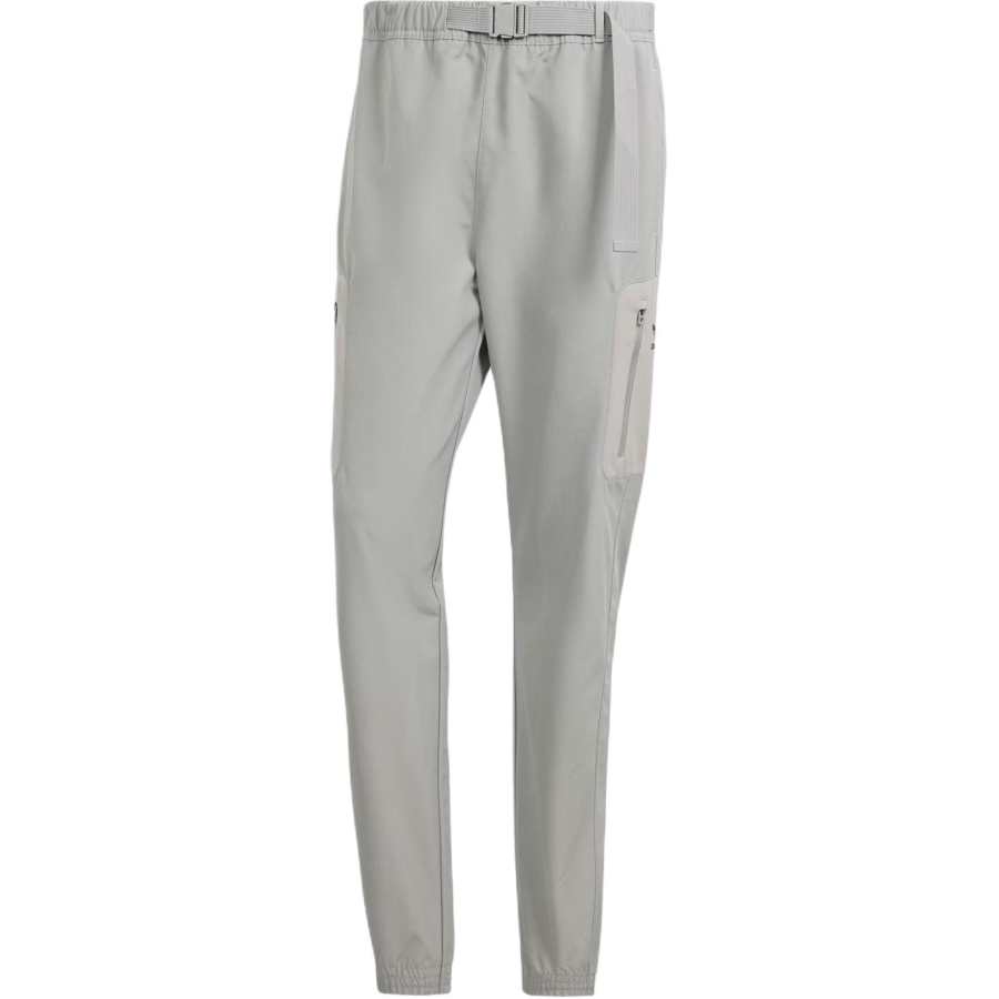 Adidas Originals Utility Cargo Pants Knitted Sweatpants Men's Pure Quality Gray
