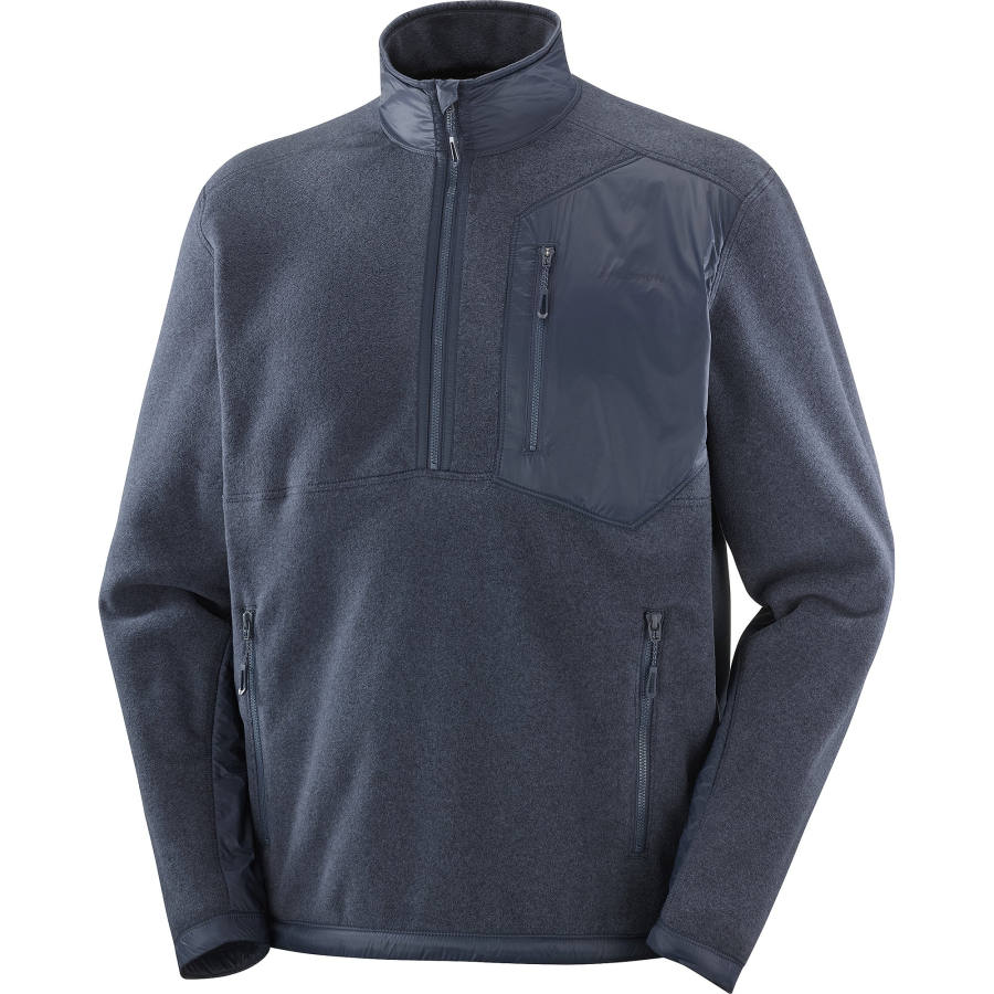 SALOMON Fleece Tops Men's Midnight Blue Moderate
