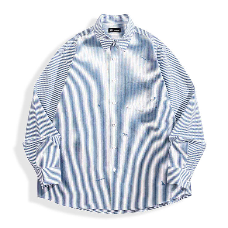 PEACEBIRD MEN Casual Shirt Men's