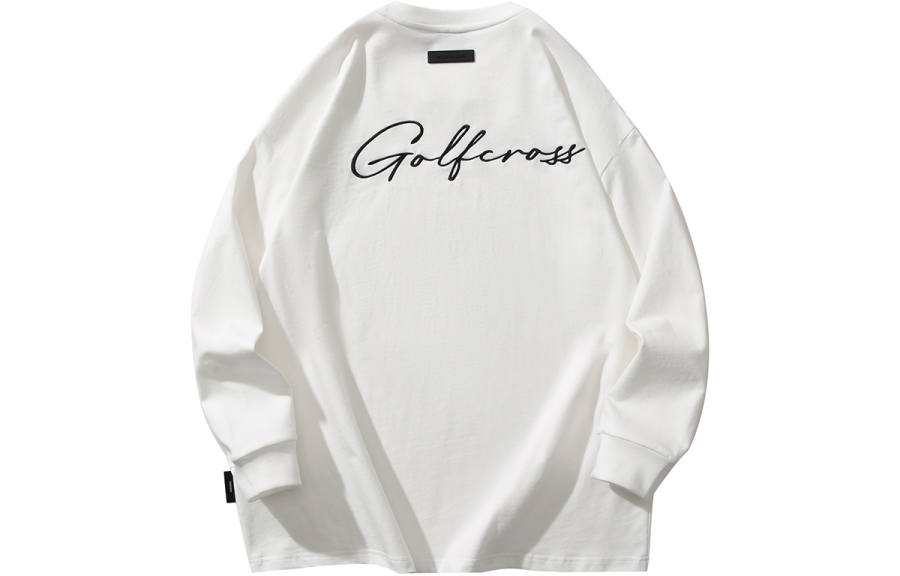 GOLFCROSS T Shirts Unisex Crew Neck Moderate Straight Fit