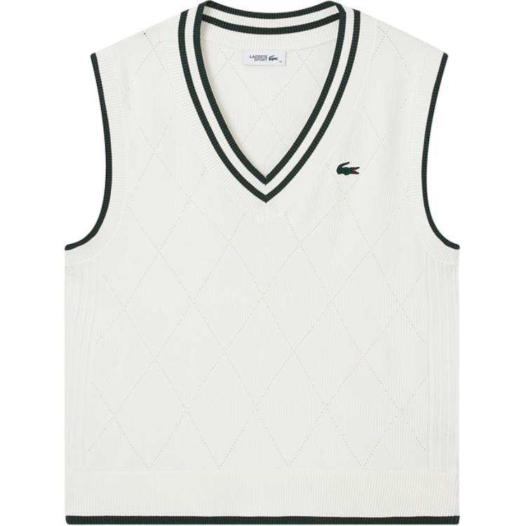 LACOSTE Tank Tops Women's V Neck Moderate Other
