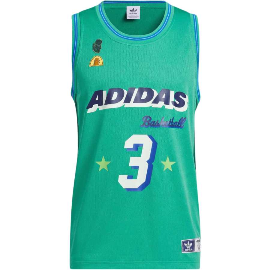 Adidas Originals Hoop York City Jersey Basketball Jersey Unisex Light Lawn Green
