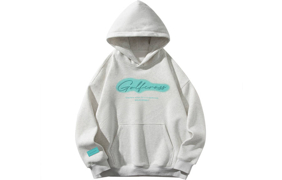 GOLFCROSS Sweatshirts Unisex Hooded Thickened Regular