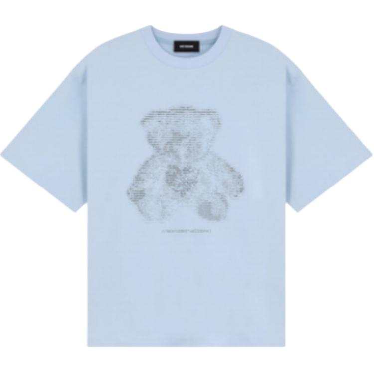 WE11DONE WE11DONE Bear print T shirt