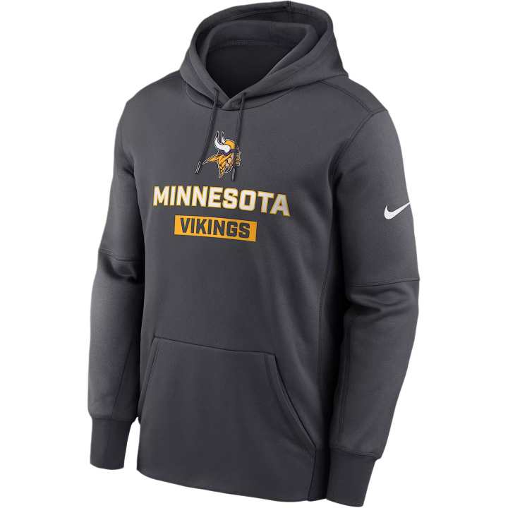 Nike Nike Minnesota Vikings Toss Sweep Men’s Nike Therma Nfl Pullover Hoodie