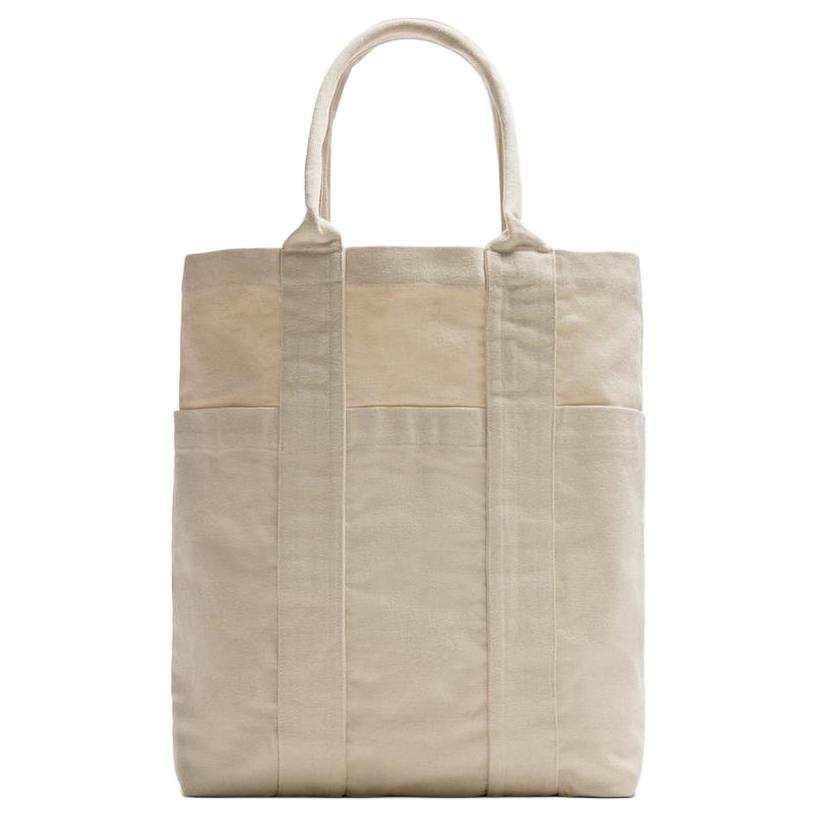 ZARA Cotton Fabric Tote Bag, Shopping Bag, Handbag Unisex Ecru