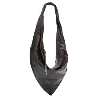 Lemaire Sheepskin Scarf Shoulder Bag Small Women's Dark Chocolate