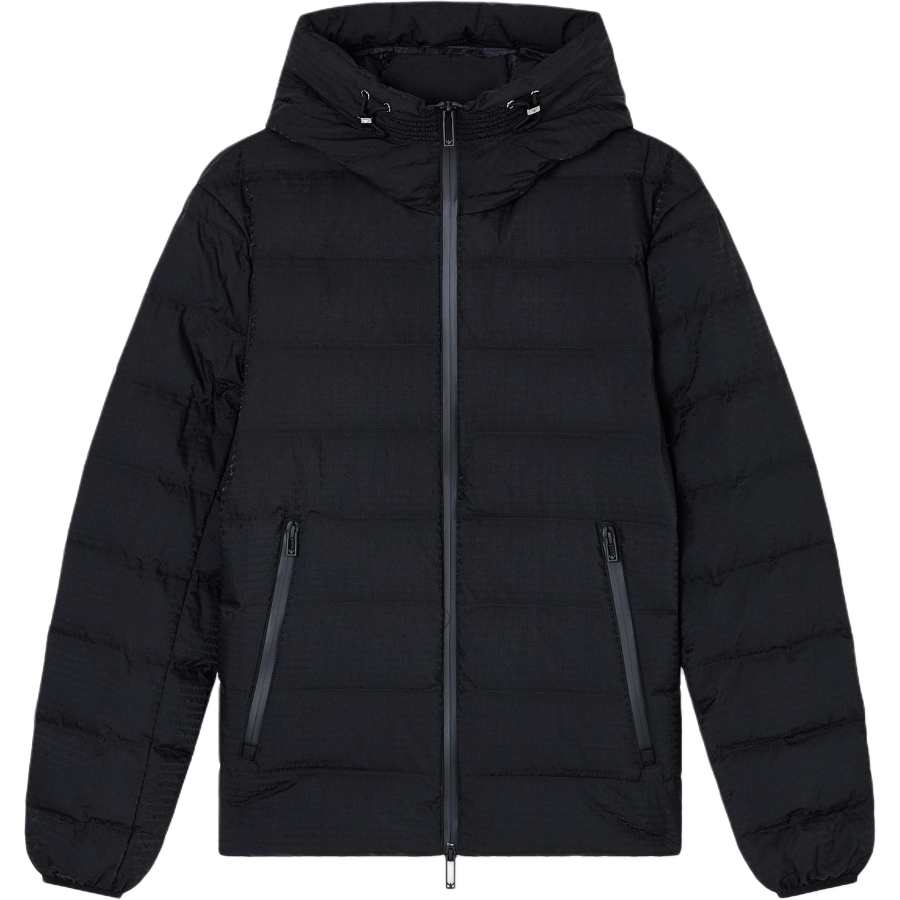 Emporio Armani all-over-logo jacket
