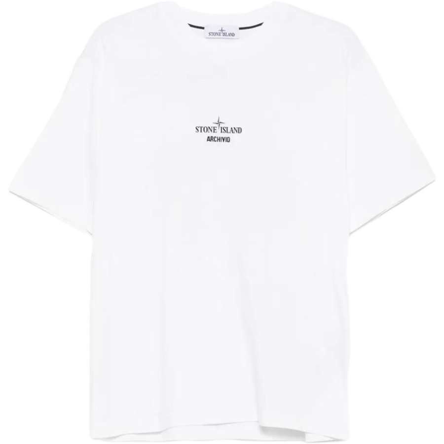 Stone Island logo-print T-shirt