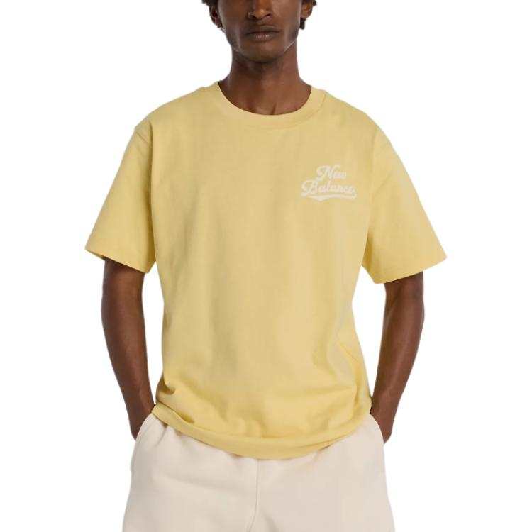 New Balance New Balance T Shirts Men's Hay Crew Neck Moderate