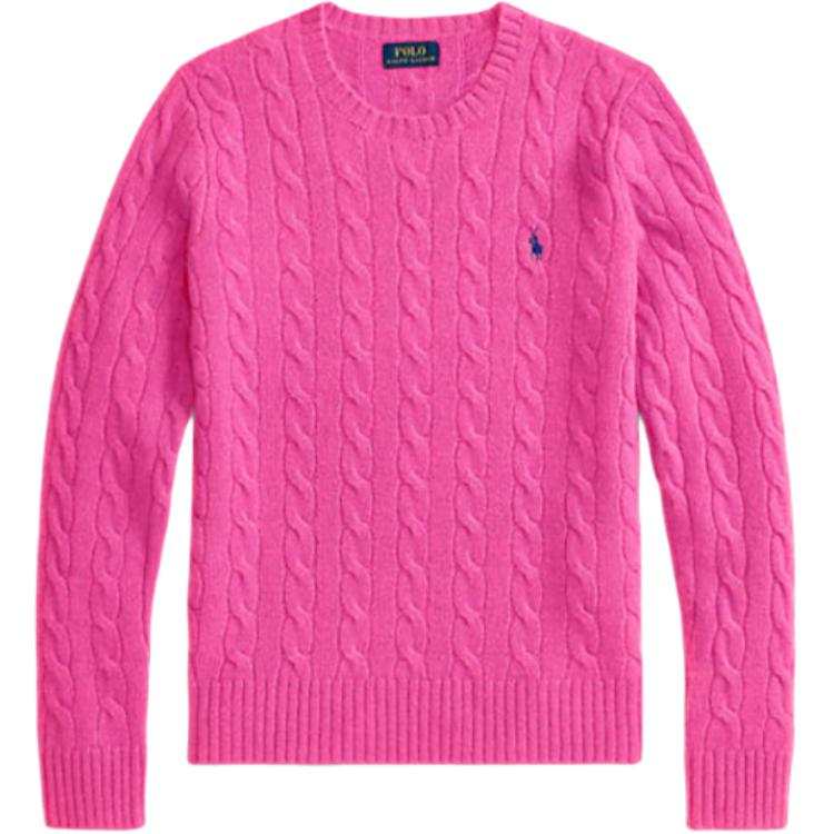 Polo Ralph Lauren Sweater Slim Fit Women's Pink